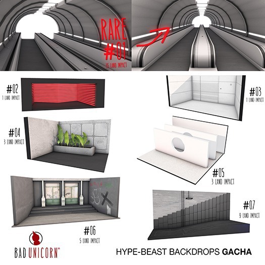 [Bad Unicorn] 05 Hype-Beast Backdrop