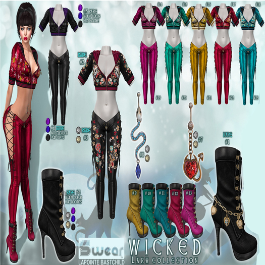 L&B Swear WICKED SET JADE=11+18+23