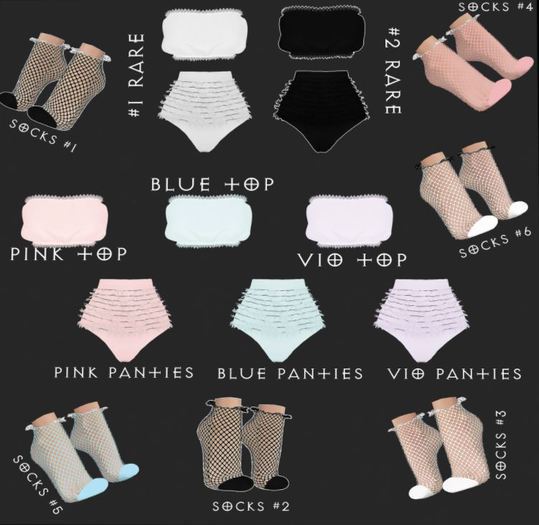 Second Life Marketplace - RUST REPUBLIC [Moola] socks #1