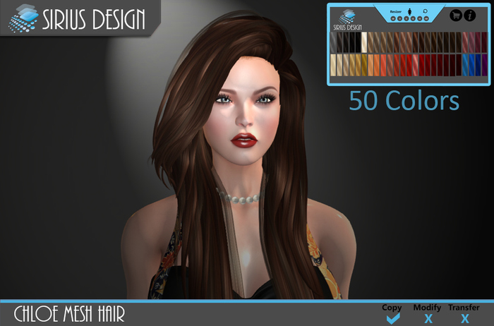 Sirius Design Chloe Mesh Hair Boxed