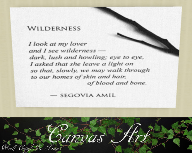 Wilderness Canvas Art