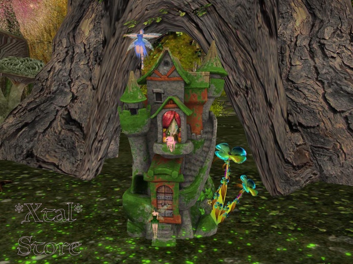 *Xtal* Faery House With Sparkles