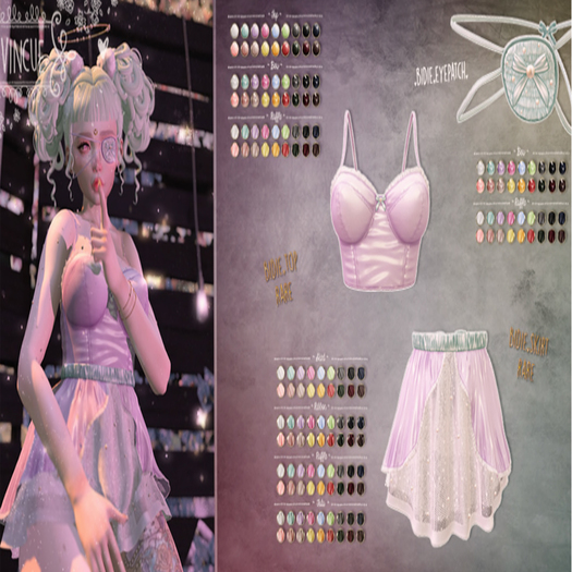{vincue} Bidie+Top - [Maitreya] RARE