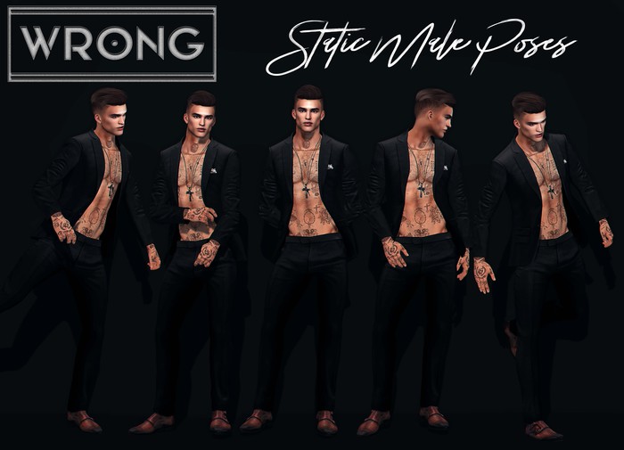 WRONG - Static Male Poses - 9