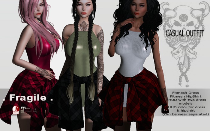 .Fragile. Casual Ladies Outfit (add me)