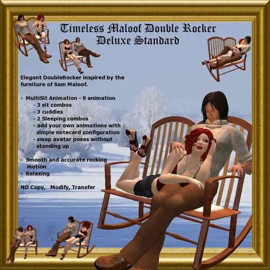 Timeless Maloof Double Rocker - Deluxe Normal