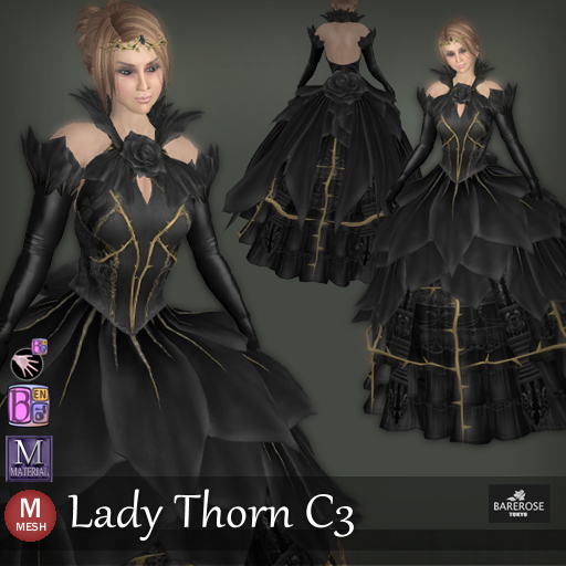 ::: B@R ::: Lady Thorn C3 (Bento Skirt and Fingers)