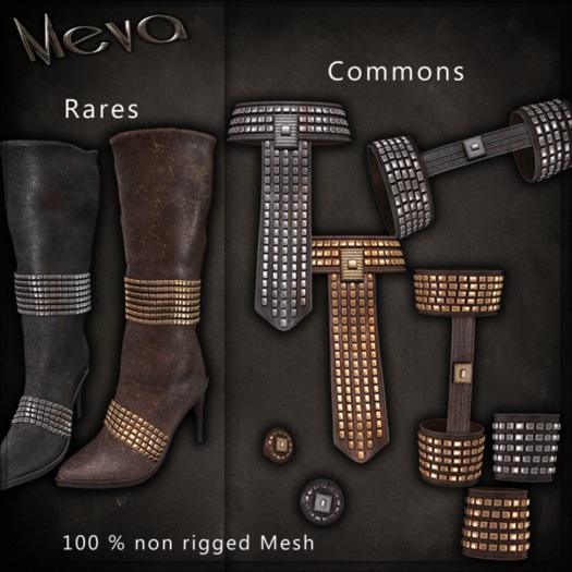 Meva Cubes 3 Ring brown Box