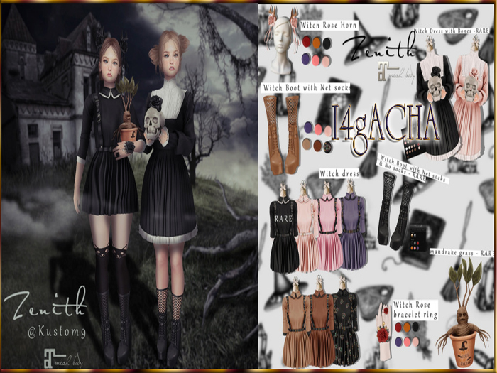 =Zenith=Witch Rose Horn (Purple)