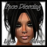 Face Piercing Lips Silver