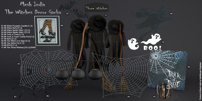 02 MI Witch Bat's [3 LI]