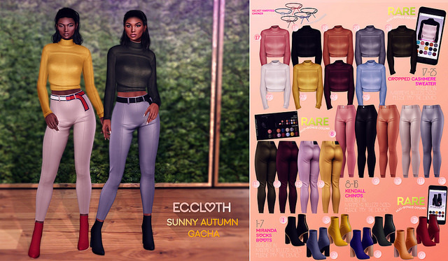 Ec.cloth - Cropped Cashmere Sweater - #21 (M)