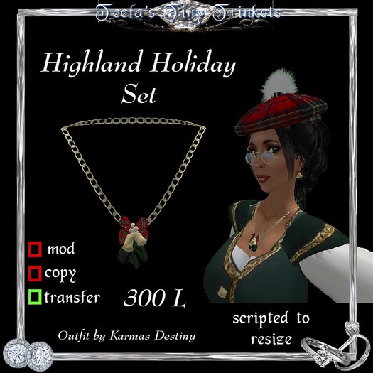 !~TTT~!Highland Holiday Set