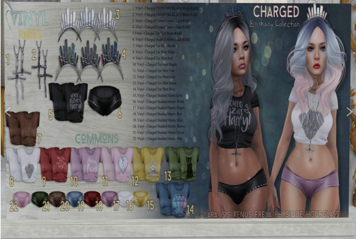 Vinyl - Charged Crystal Crown Pak Dark RARE