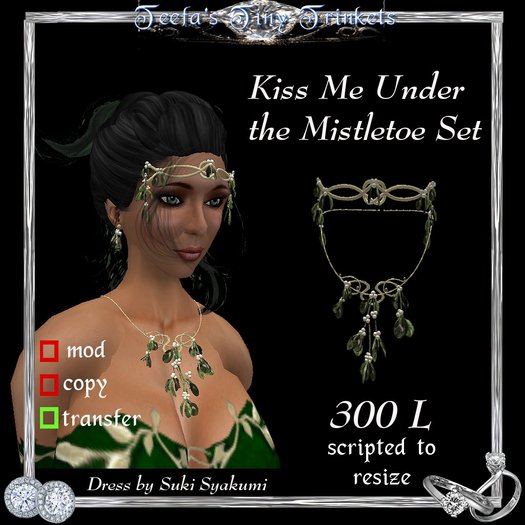 !~TTT~! Kiss Me Under the Mistletoe Set