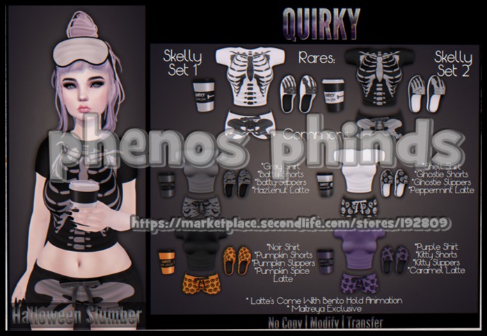 .Quirky. - Halloween Slumber Shirt - Shell