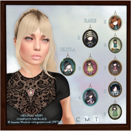 Second Life Marketplace LORIEN CAMEO NECKLACE 5