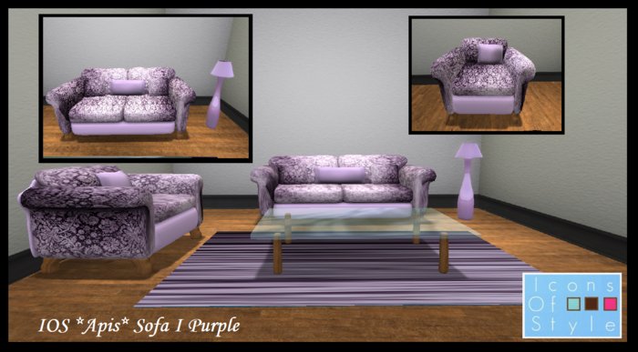 IOS *Apis* Sofa I Purple  
