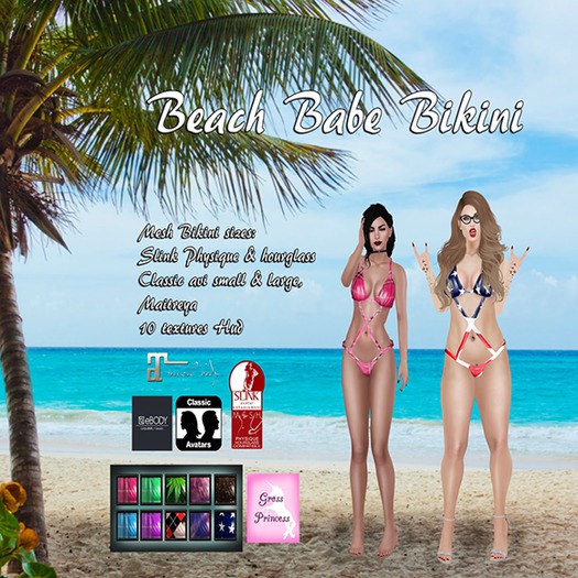 {.Gross Princess.} Beach Babe Bikini