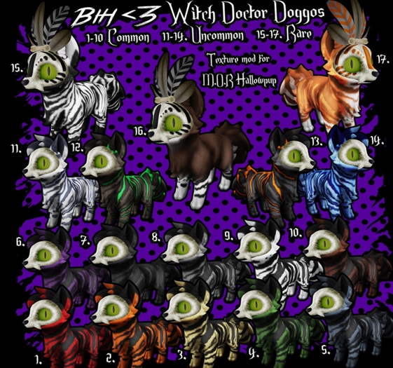 .:Bih <3:. Witch Doctor Doggo VOUCHER (Wear me!) #10