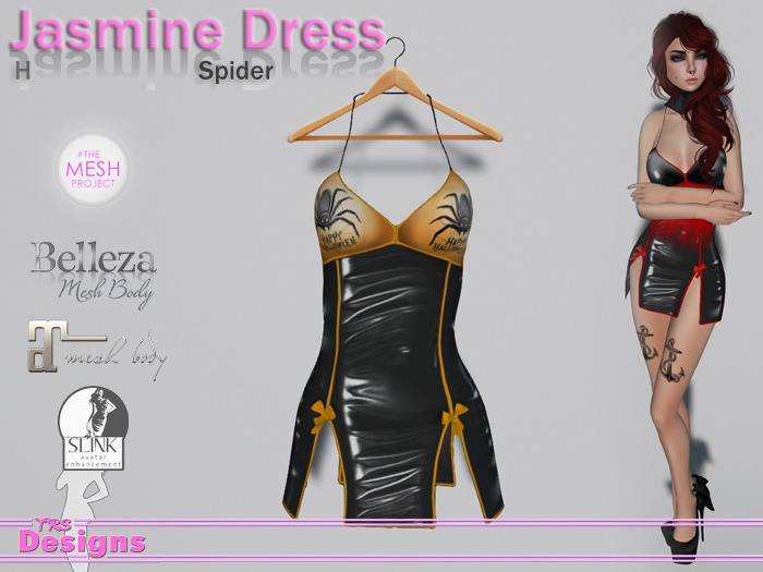 Jasmine Dress H Spider