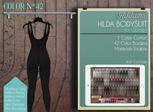 Addams "Hilda" Mesh Bodysuit for Maitreya, Belleza, Slink #42