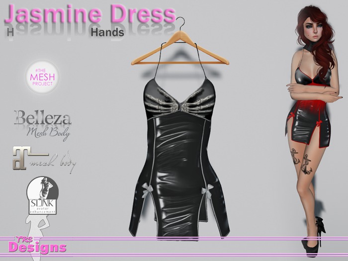 Jasmine Dress H Hands