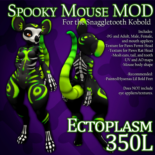 MOOPA Inc. Spooky Mouse Ectoplasm MOD for Kobold (BOX)
