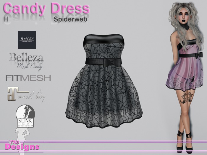 Candy Dress H Spiderweb