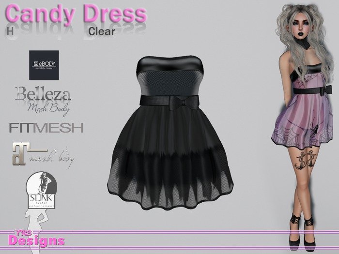 Candy Dress H Clear