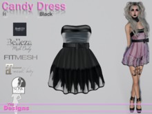 Candy Dress H Black