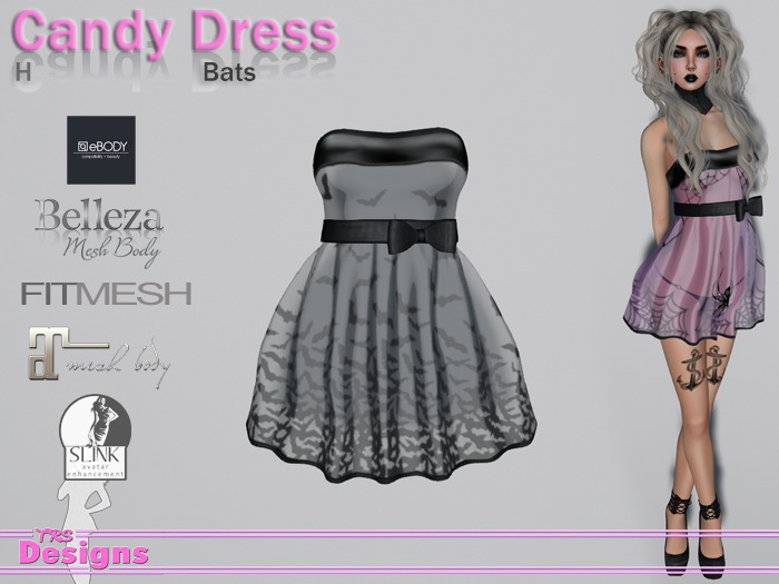 Candy Dress H Bats