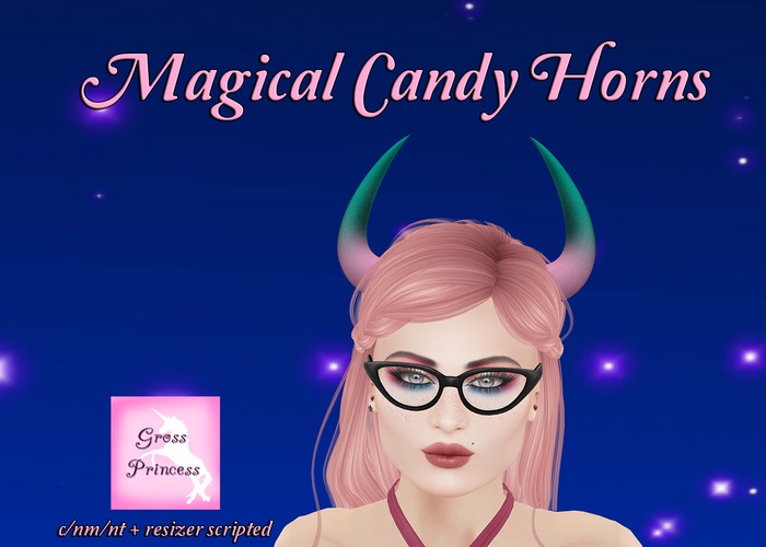 {.Gross Princess.} Magical Candy Horns