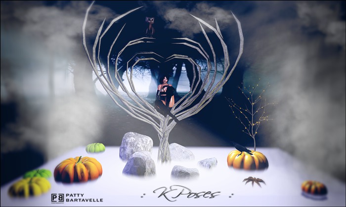 : KPoses  Backdrop Haloween :