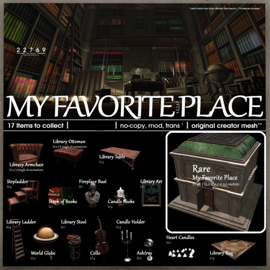 22769 - My Favorite Place - RARE