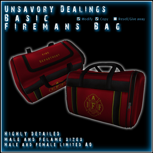 Unsavory Dealings - Basic Fireman's Bag
