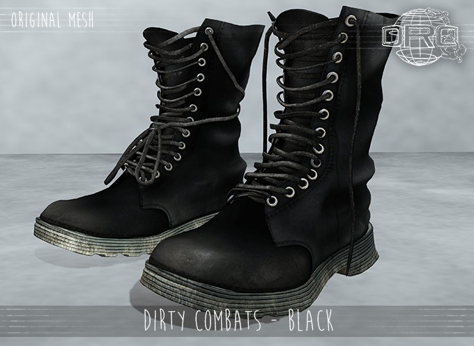-DRD- Dirty Combats - Black