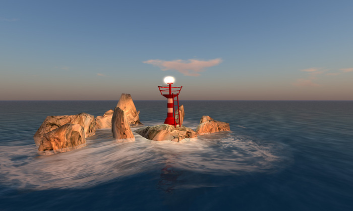 Daws Off-sim small light beacon / lighthouse