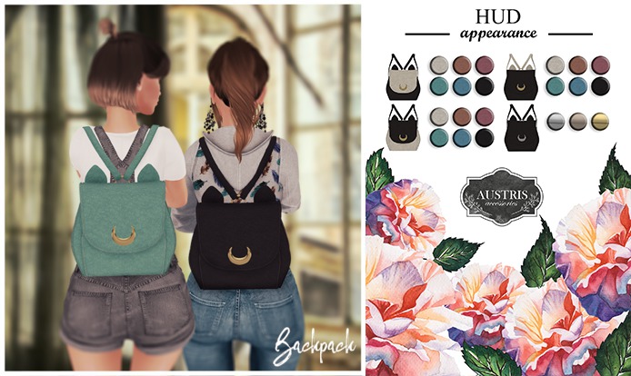 austris - moon backpack \ colour