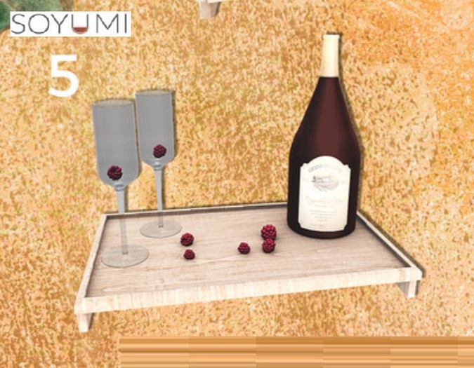 Peaches 'N Cream - Autumn Dreams - Raspberry Bliss Tray