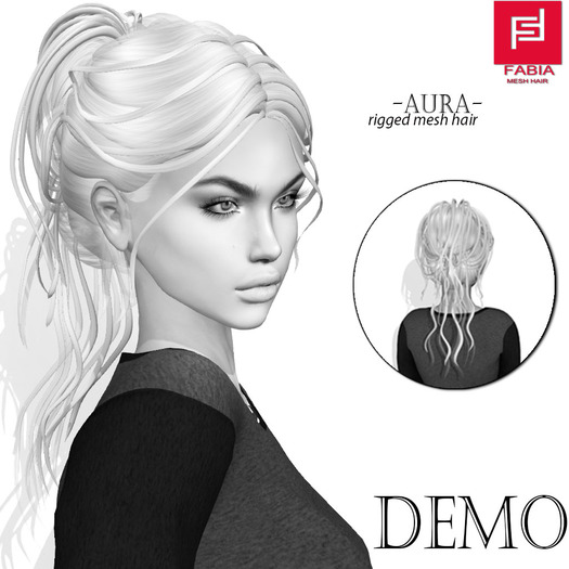 -FABIA- Mesh Hair   <Aura> DEMO