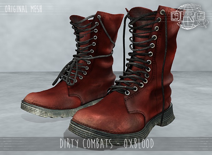 -DRD- Dirty Combats - Oxblood