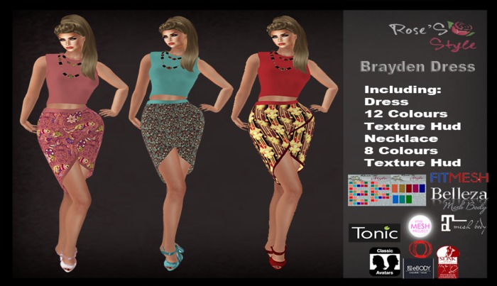 ROSE'S STYLE Brayden Dress 