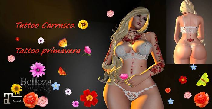 Tattoo Amor de Primavera Maitreya  Belleza