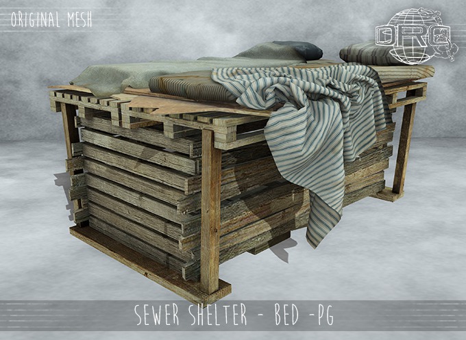 -DRD- Sewer Shelter - Bed - PG