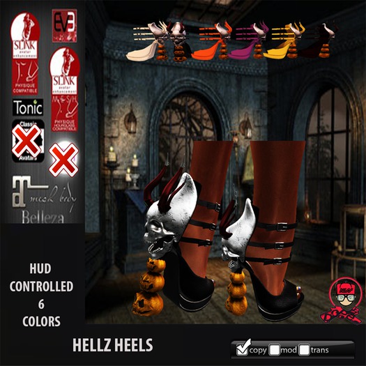 [DOPE] Hellz Heels BAG