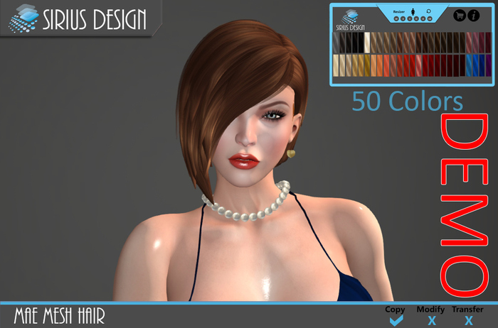 Sirius Design Mae Mesh Hair Boxed ==DEMO==