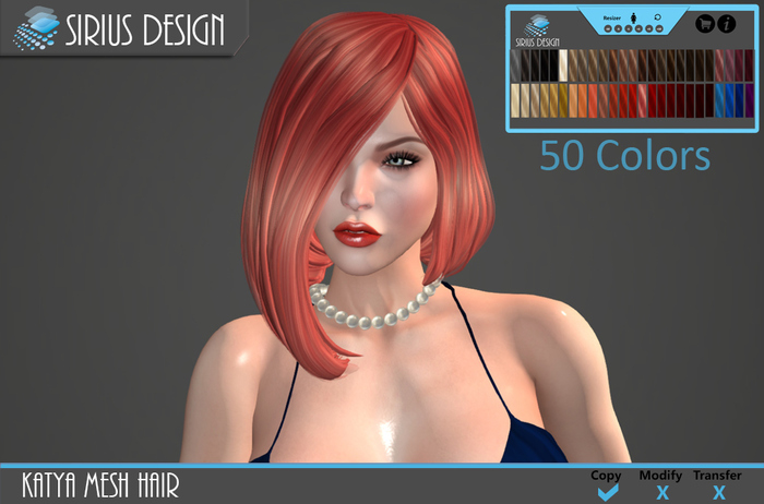 Sirius Design Katya Mesh Hair Boxed
