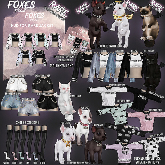 Foxes - Spooky - Sweater - Eye