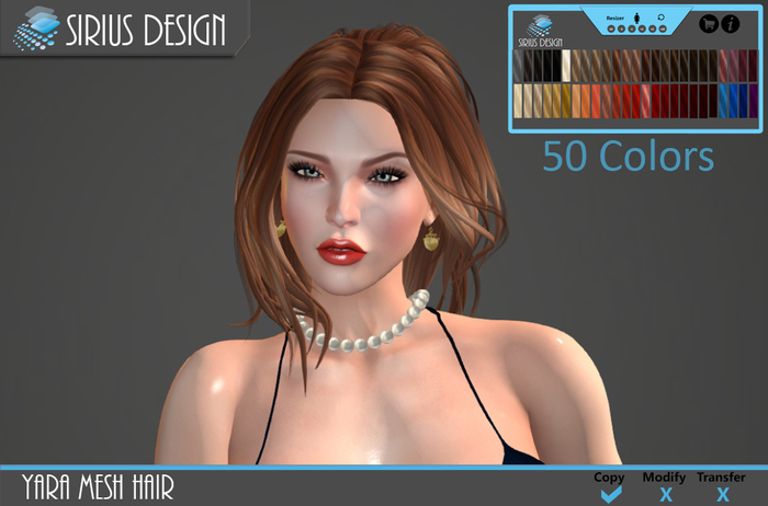 Sirius Design Yara Mesh Hair Boxed
